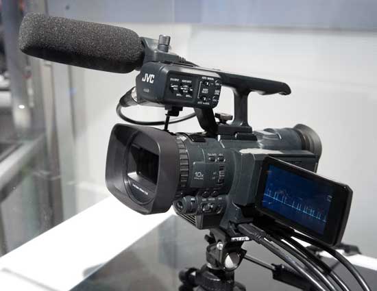 JVC camera de poing