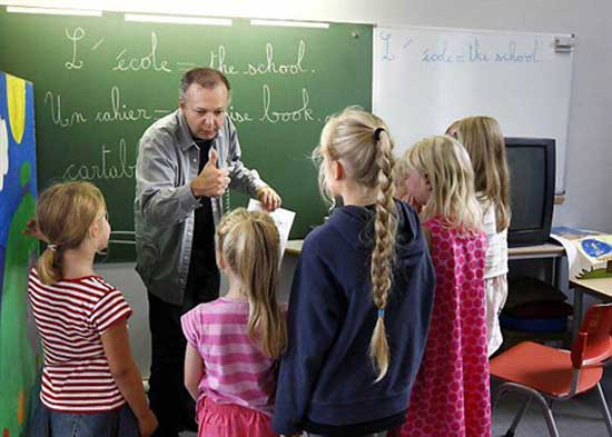 Langues étrangères à la maternelle
