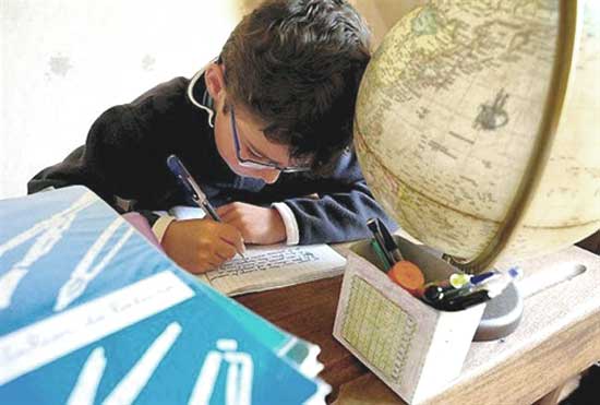 devoirs a la maison