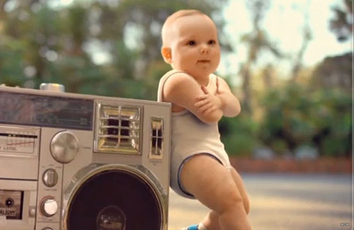 Evian Roller Babies récompensé