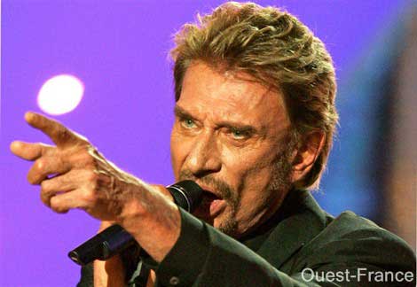 Johnny Hallyday. -Reuters-