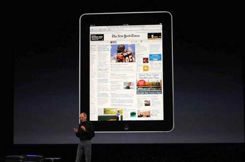 Présentation de l'iPad par Steve Jobs