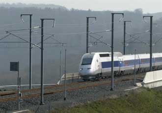 TGV perturbe