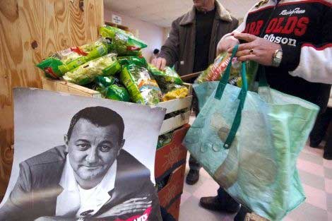 Restos du coeur, affluence en hausse