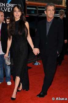 Oksana et Mel Gibson