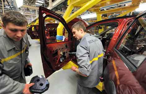 Ralentissement des vente de voitures Neuve en France