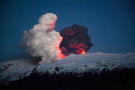 Nouvelle Eruption Volcanique