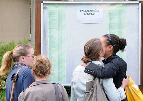 Bac France, résultats