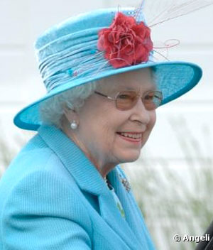 la Reine d'Angleterre Elizabeth II