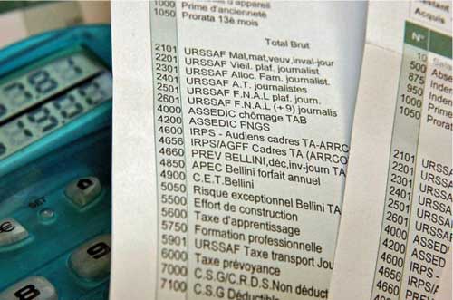 salaires