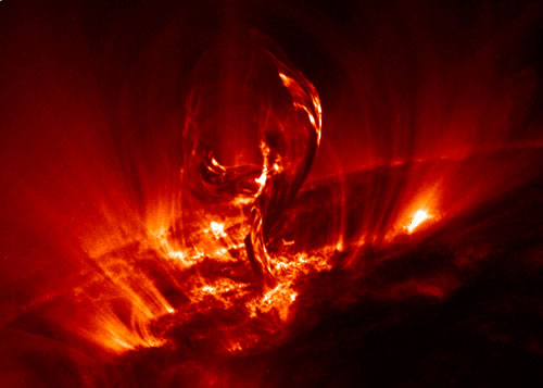 Eruption Solaire