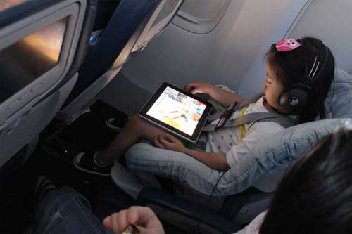 ipad airplane