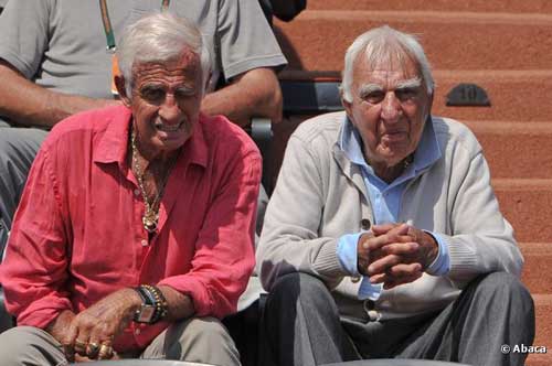 Jean Paul Belmondo avec son grand ami Charles Gérard