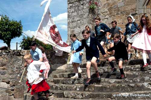 les enfants dans- a guerre des boutons