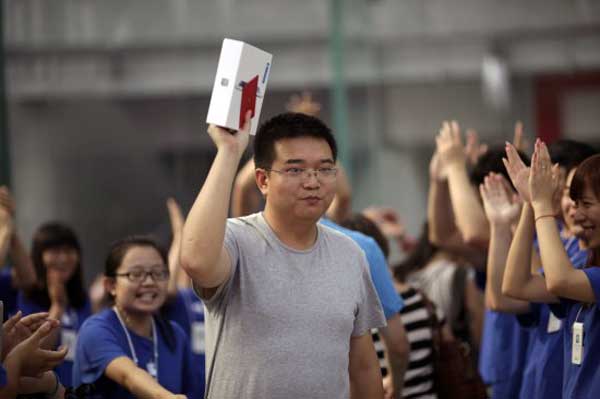 vente de l'iPad en Chine