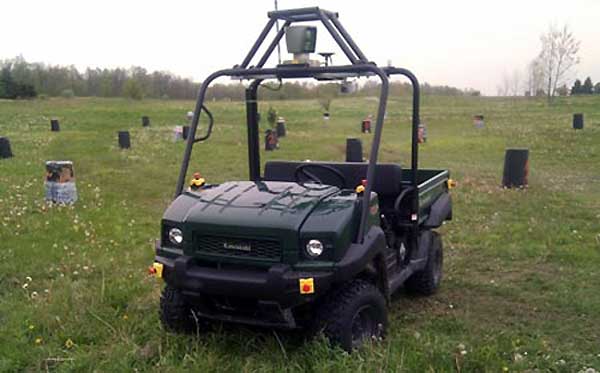 voiture à robot copilote intelligent