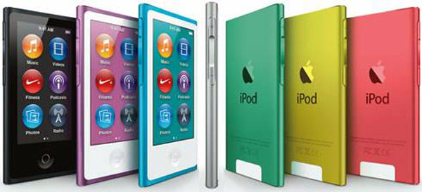 ipod-nano nouvelle version 2012