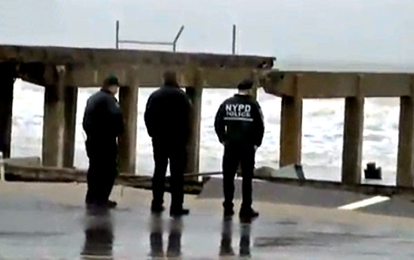 Tempête  hivernale dans la région de NewYork