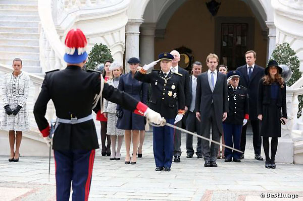 La famille princiere de Monaco