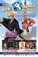 affiche Paris Manga Sci-Fi Show