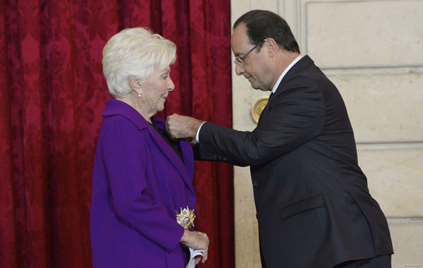 Line Renaud - honorée
