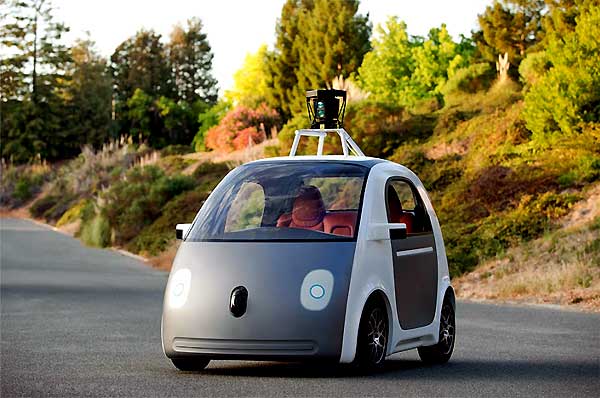 voiture sans volant Google