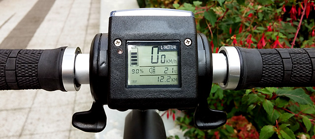 trottinette Adrya L-Trott 65 compteur