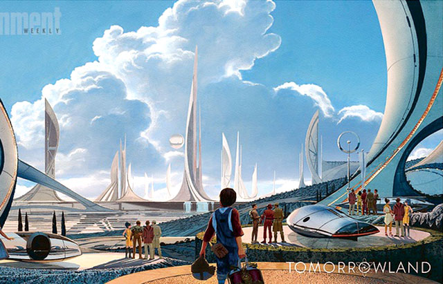 vue artiste - Tomorrowland -  Disney [b]