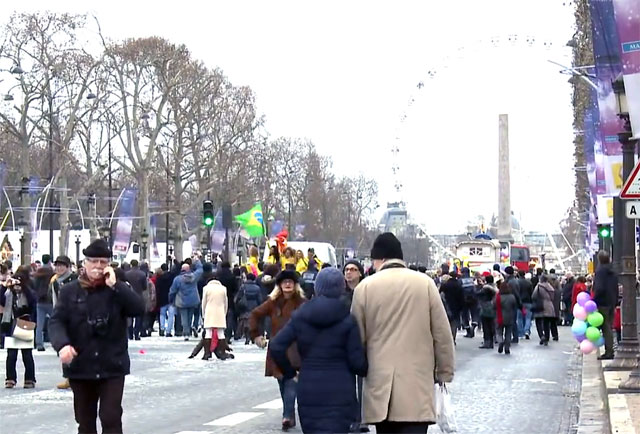 La grande parade du nouvel an - Paris