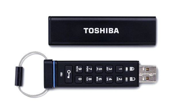 Toshiba - encrypted usb flash drive