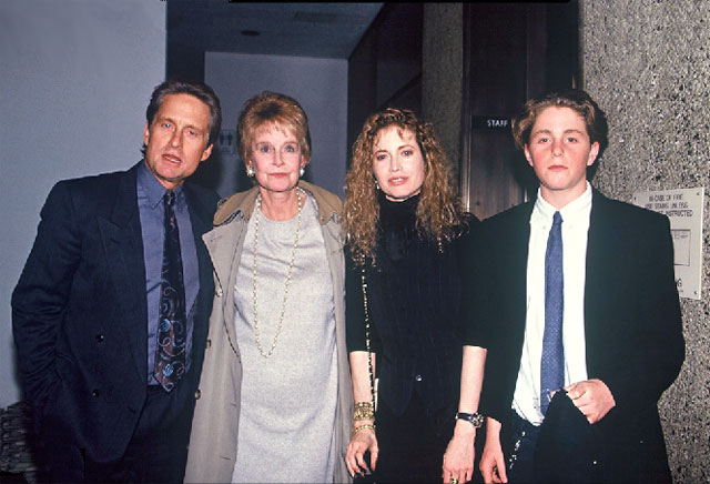 Michael Douglas family