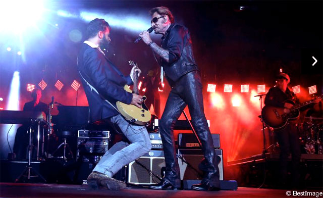 Johnny Hallyday à Nimes, 2 juillet