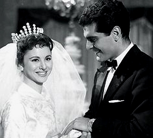 Omar Sharif et Faten Hamama