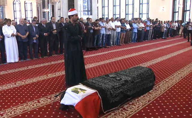 Les funérailles de Omar Sharif au Caire [1]